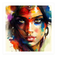 Radiant Bindi Hindu Portrait (Print Only)