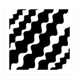 Black Wavy Pattern (Print Only) thumbnail