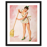 Sexy Pinup Mate On The Work thumbnail