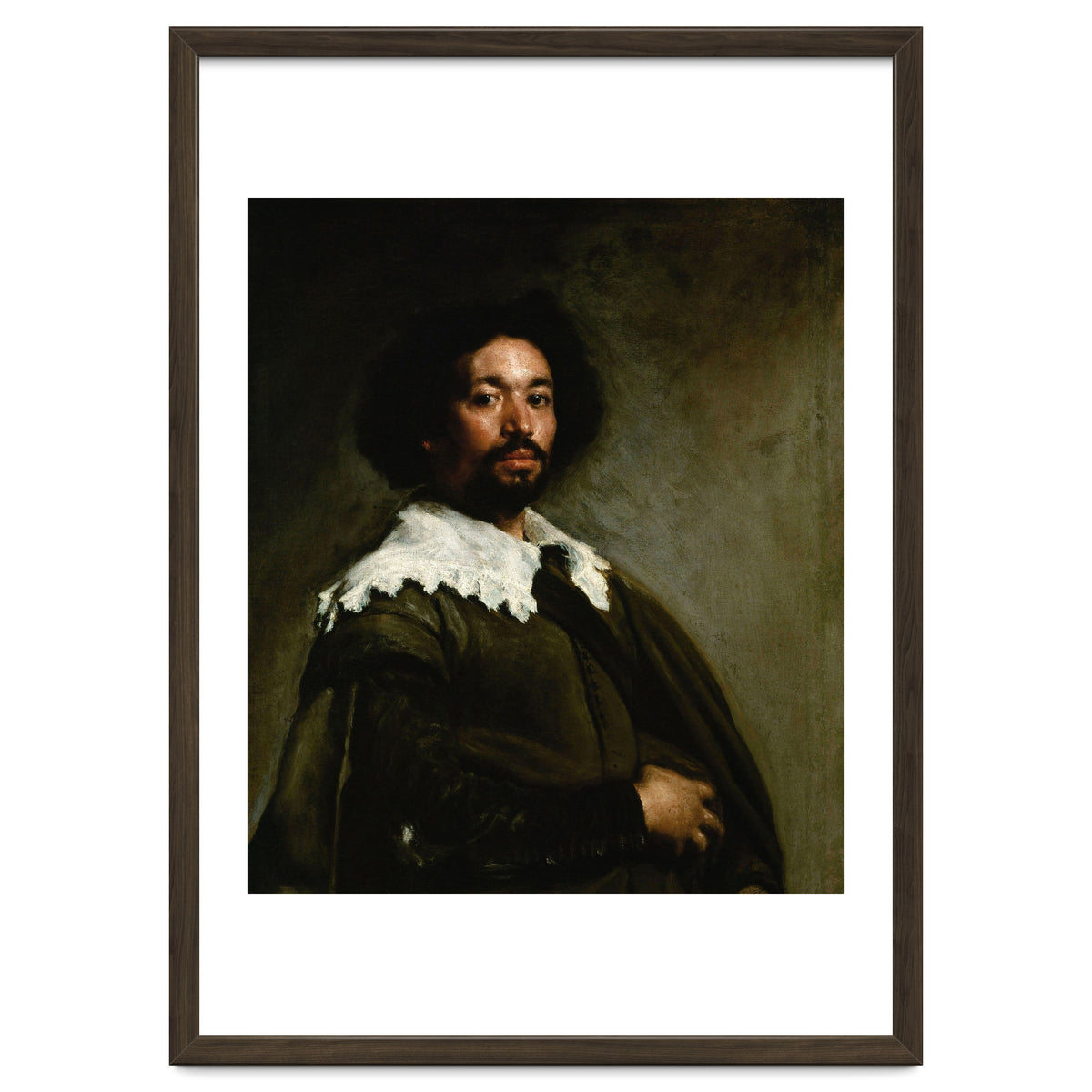 Diego Velázquez / 'Portrait of Juan de Pareja', 1650, Oil on canvas, 81.3 x 69.9 cm.