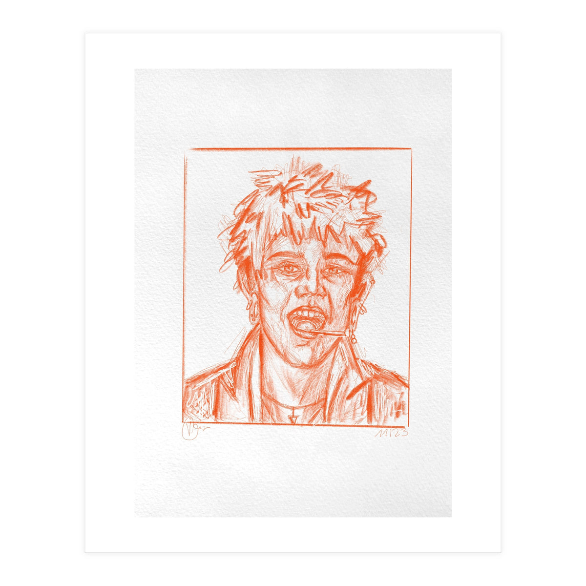 süßsaurer lollipop (Print Only)