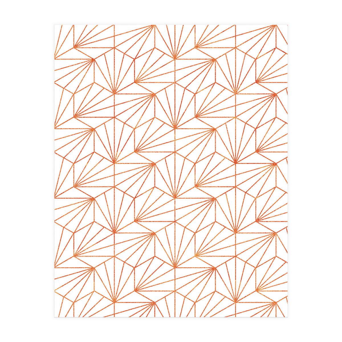 Rose Gold And White (Print Only)