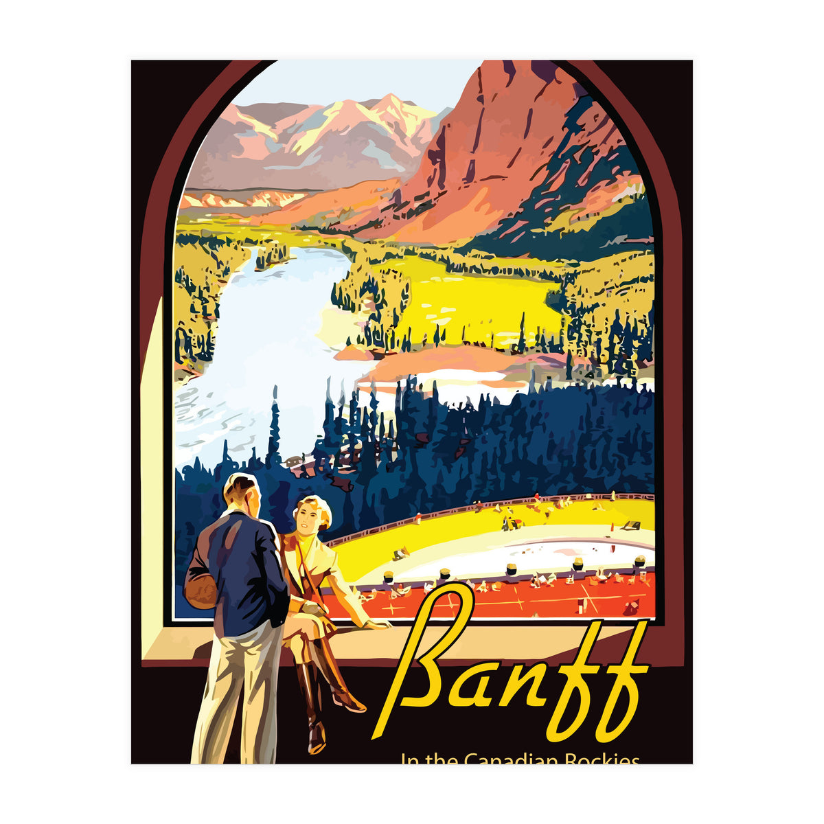 Banff, Alberta, Canada (Print Only)