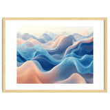 Ethereal Fluid Waves Abstract Art thumbnail