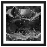 Black Glitter Agate Texture 05 thumbnail