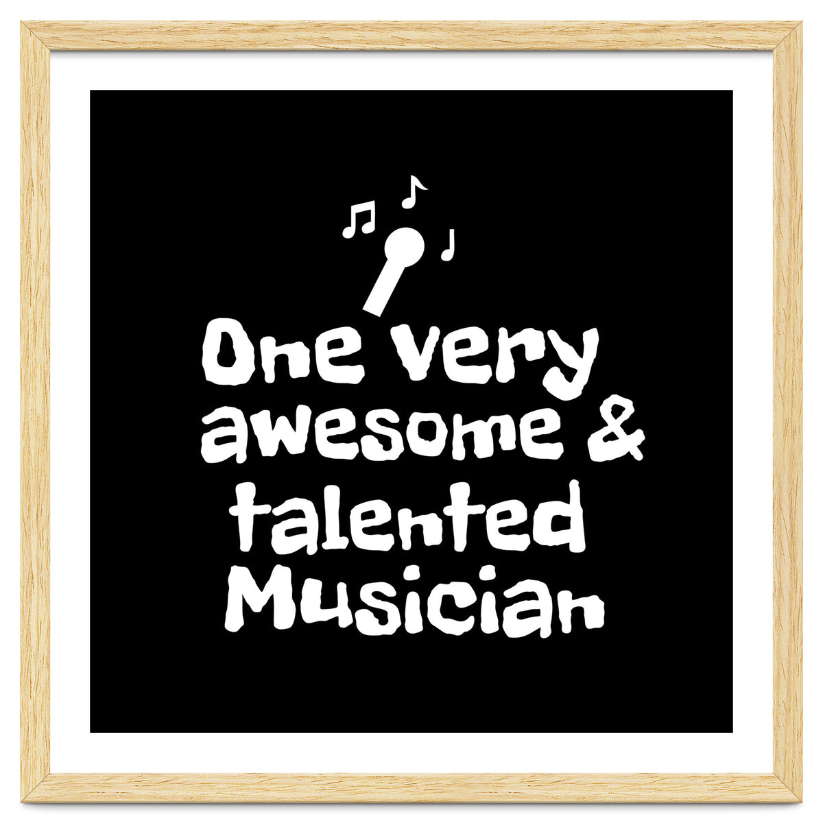 One very awesome and talented musician