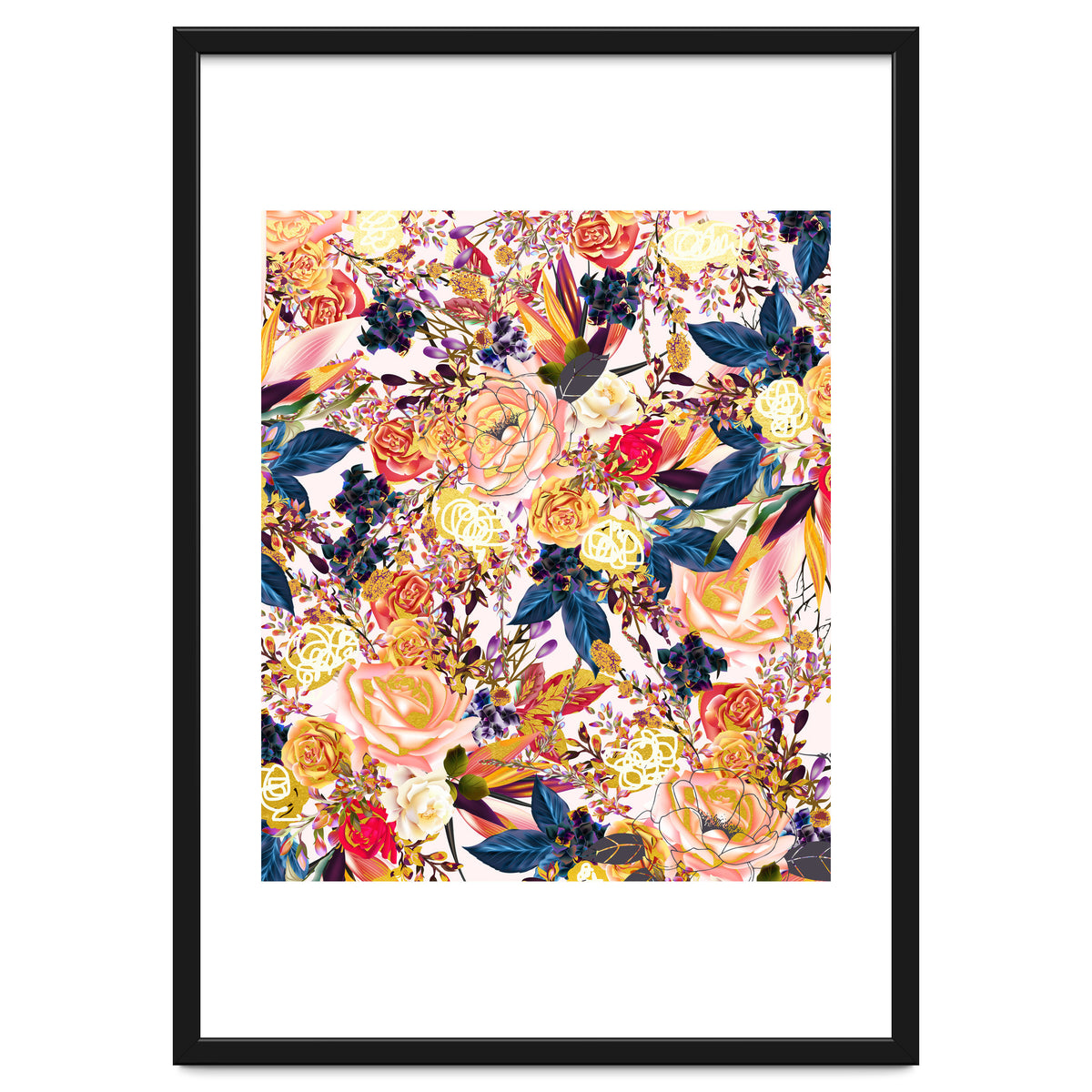 Rustic Floral #society6 #decor #buyart