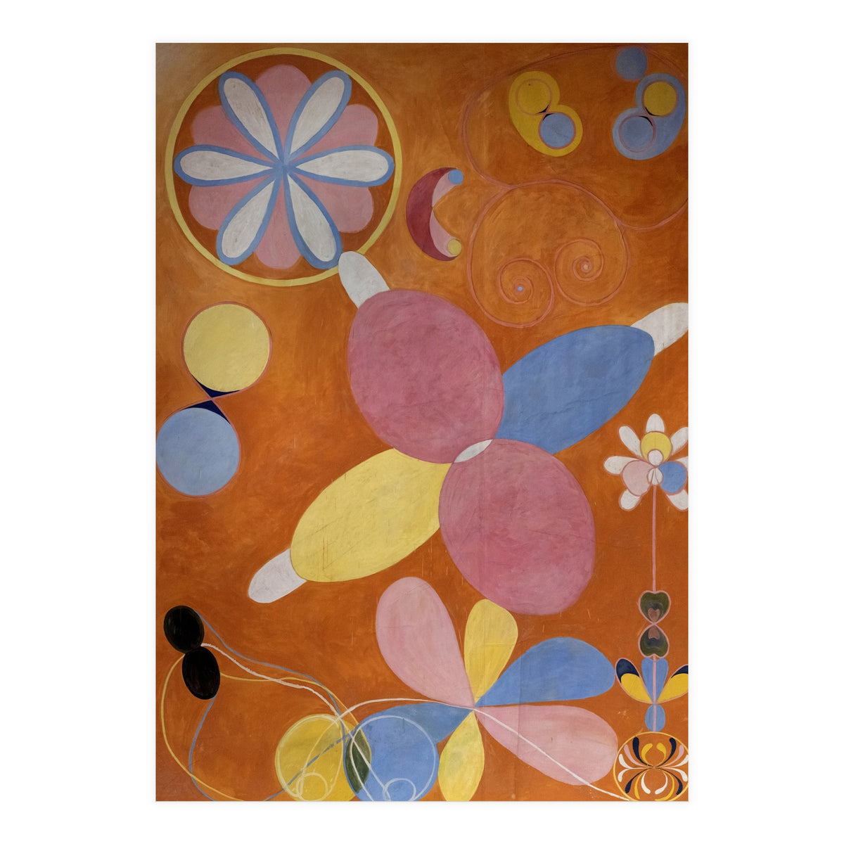 Hilma af Klint - The Ten Largest No 4 Youth Abstract Spiritual Art (Print Only)