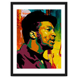 Fred Hampton Colorful Abstract Art thumbnail