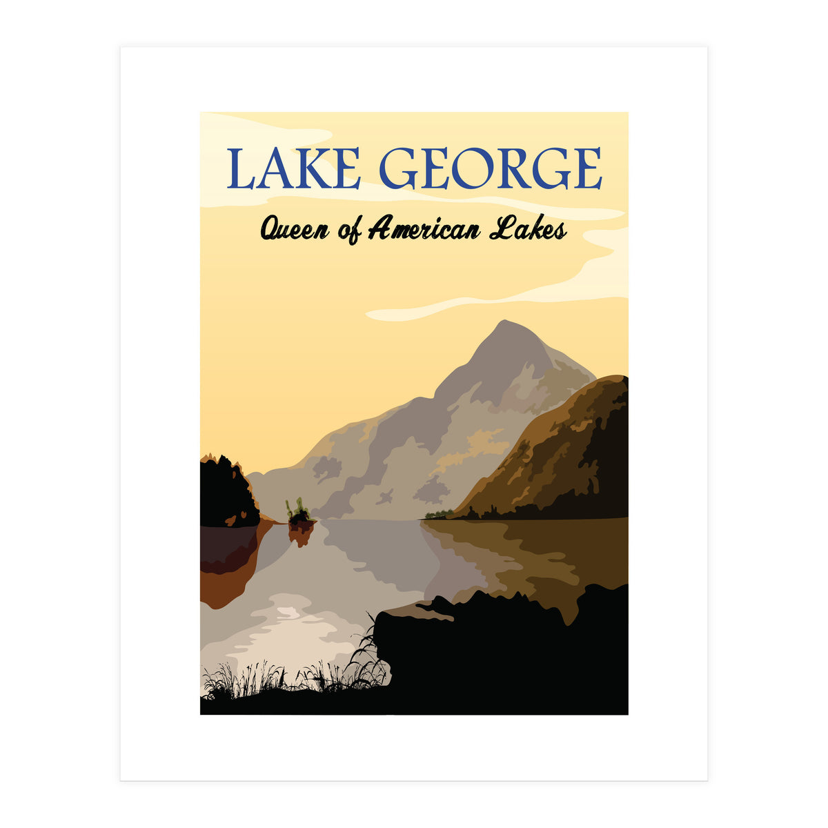 Lake George (Print Only)