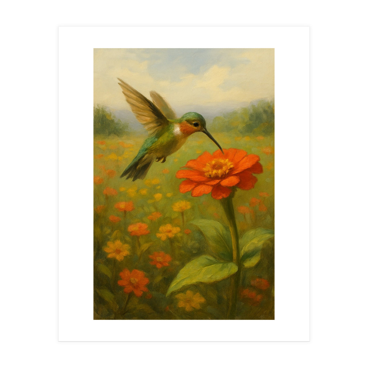 Window to the Garden of Serenity (Print Only)