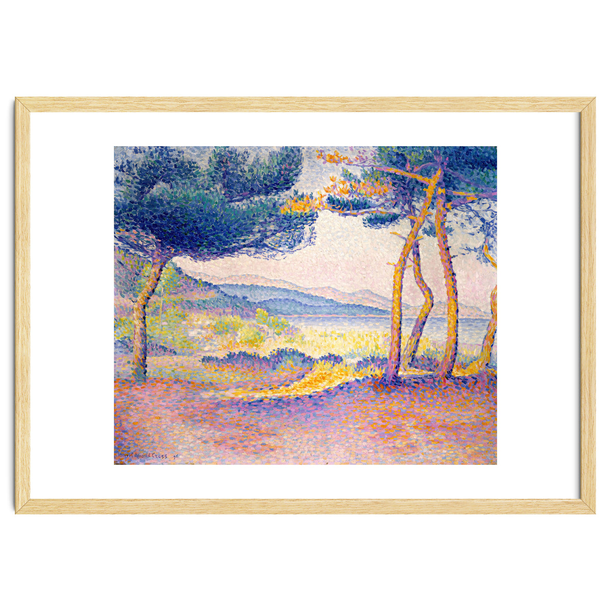 Pines Along the Shore.