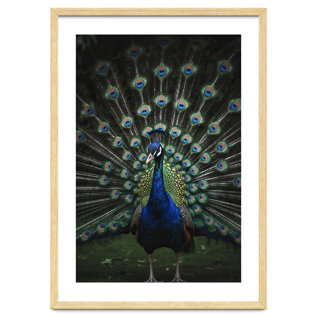 Peacock Portrait Photography