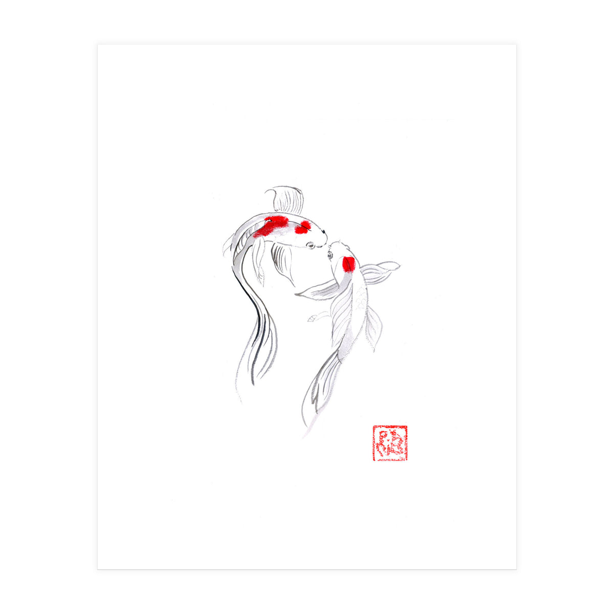2 Koi (Print Only)