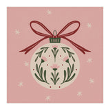 Christmas Flower Globe (Print Only) thumbnail