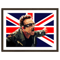 Bono U2 English Singer Rock Band