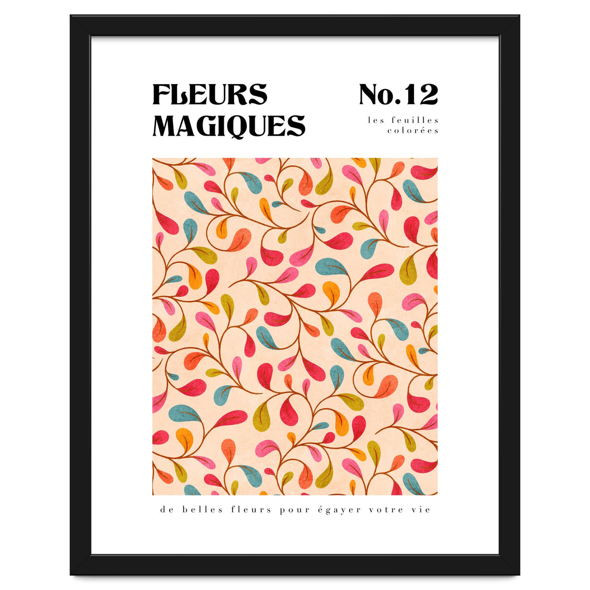 Magical Flowers No.12 Coloured Leaves