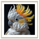 White Cockatoo With Yellow Crest Portrait thumbnail