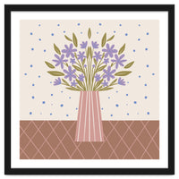 Flower Vase Mocha Mousse
