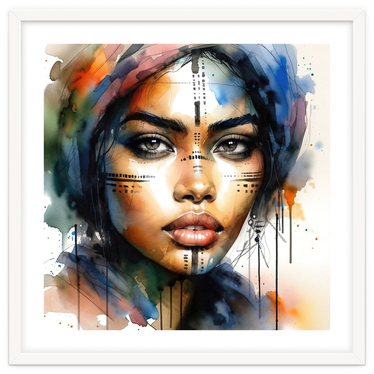 Tribal Muse Portrait