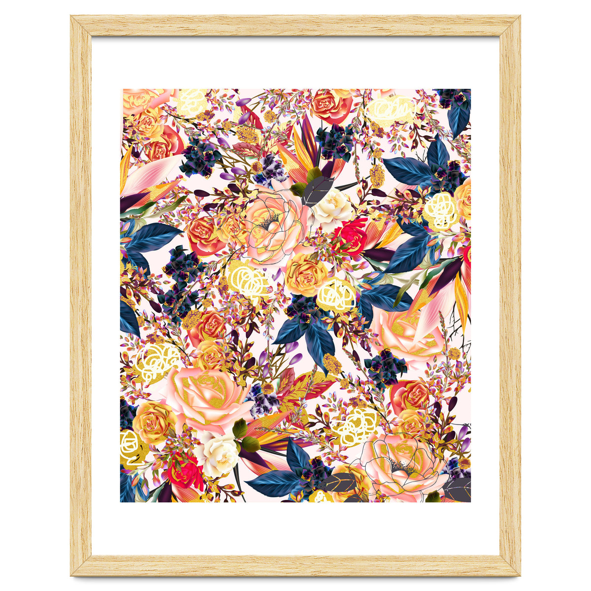 Rustic Floral #society6 #decor #buyart