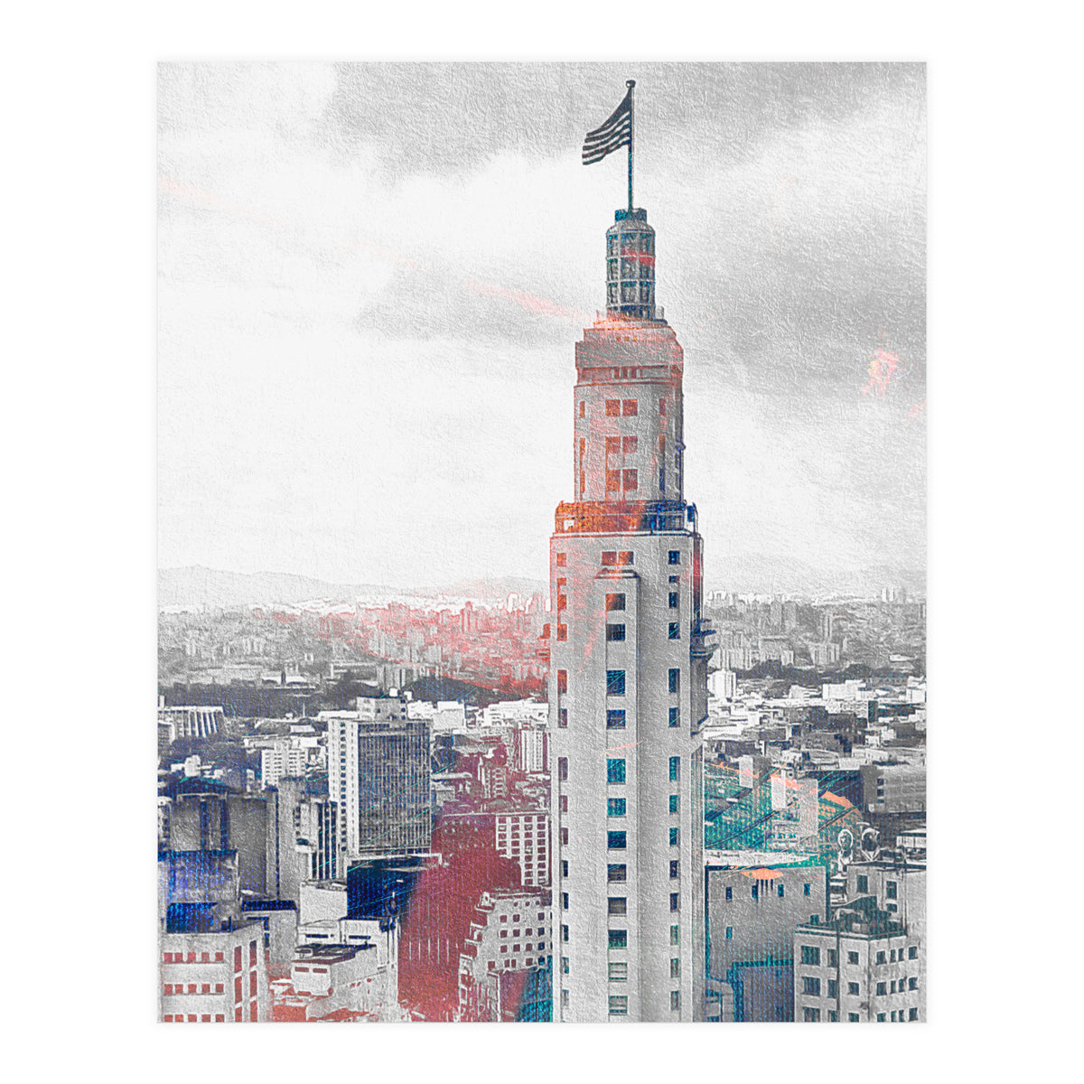 Sp in the sky  II (Print Only)