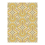 Ochre Retro Marbled Tiles (Print Only) thumbnail