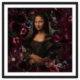 Mona Lisa And Dark Flowers thumbnail