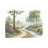 Serene Meadow Stream: A Gentle Countryside Walk (Print Only) thumbnail