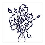 flowers line art (Print Only) thumbnail