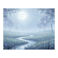 Moonlight Meadow Serenade (Print Only)
