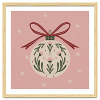 Christmas Flower Globe