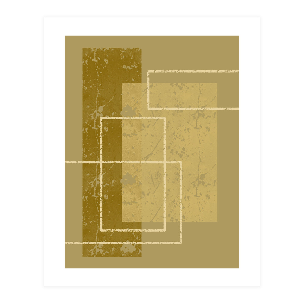 Structured Gold (Print Only)