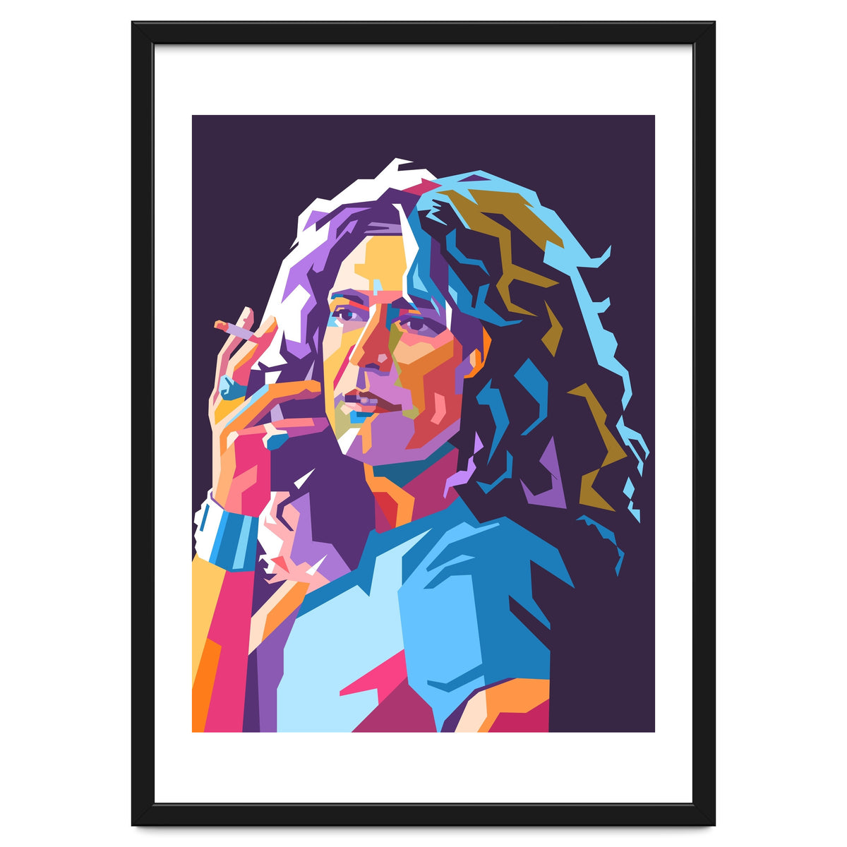 Robert Plant wpap art