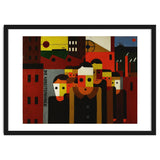 Die Arbeitsmaenner - The Workmen. Oil on canvas. thumbnail