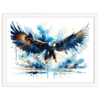 Soaring Spirit Of Freedom Eagle In Flight