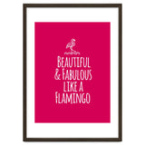 Beautiful and fabulous like a flamingo thumbnail