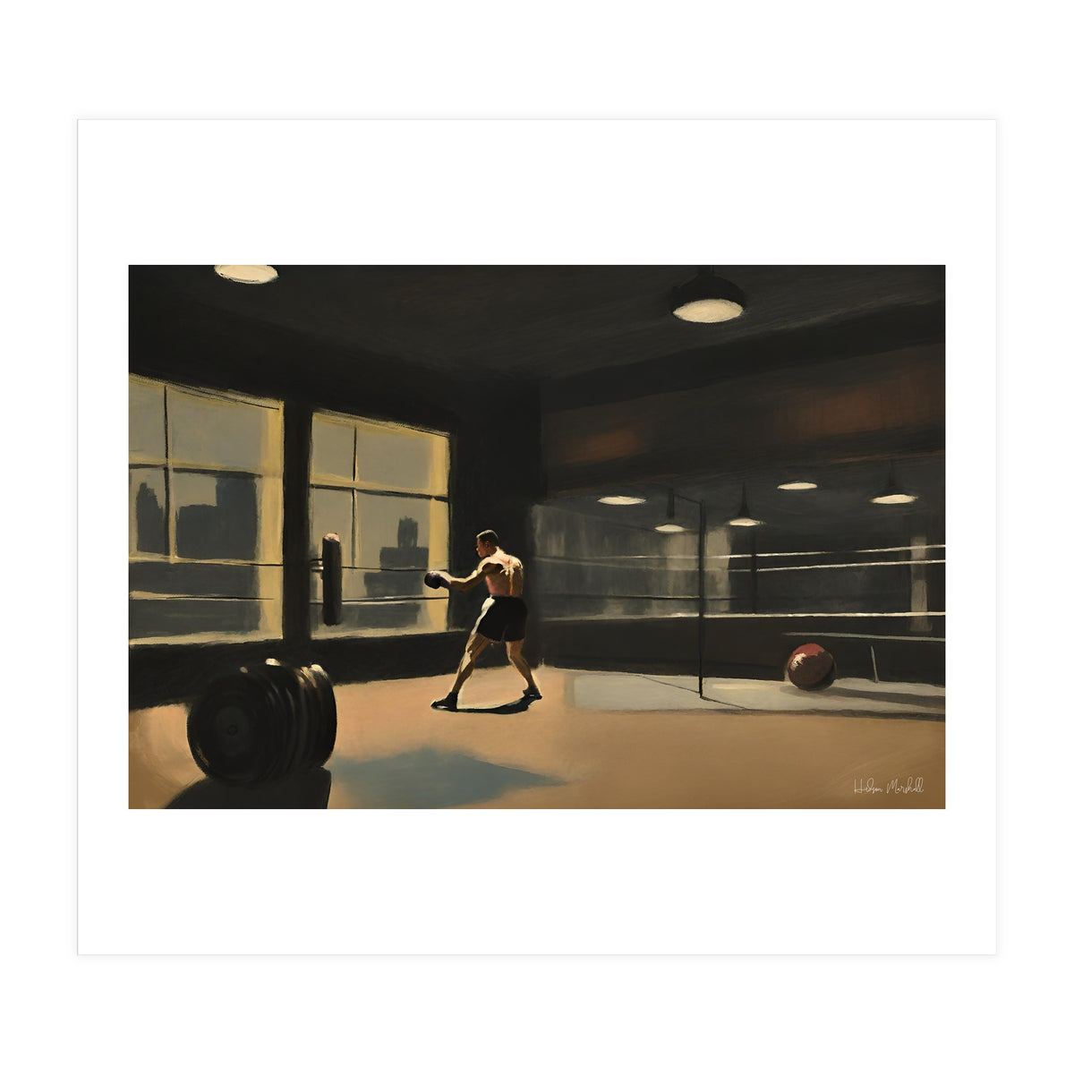 Boxing Gym #3 (Print Only)