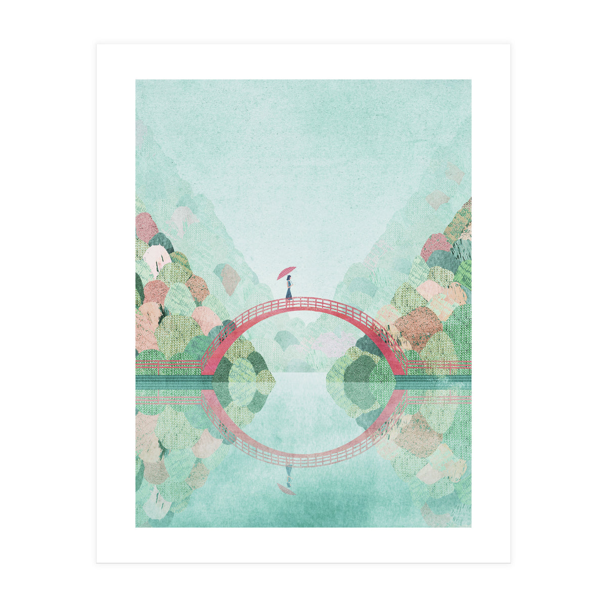 Girl On The Bridge (Print Only)