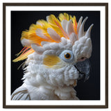Close Up Of A Cockatoo Parrot With Yellow Crest thumbnail