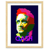 Johnny Cash Country Singer Pop Art WPAP thumbnail