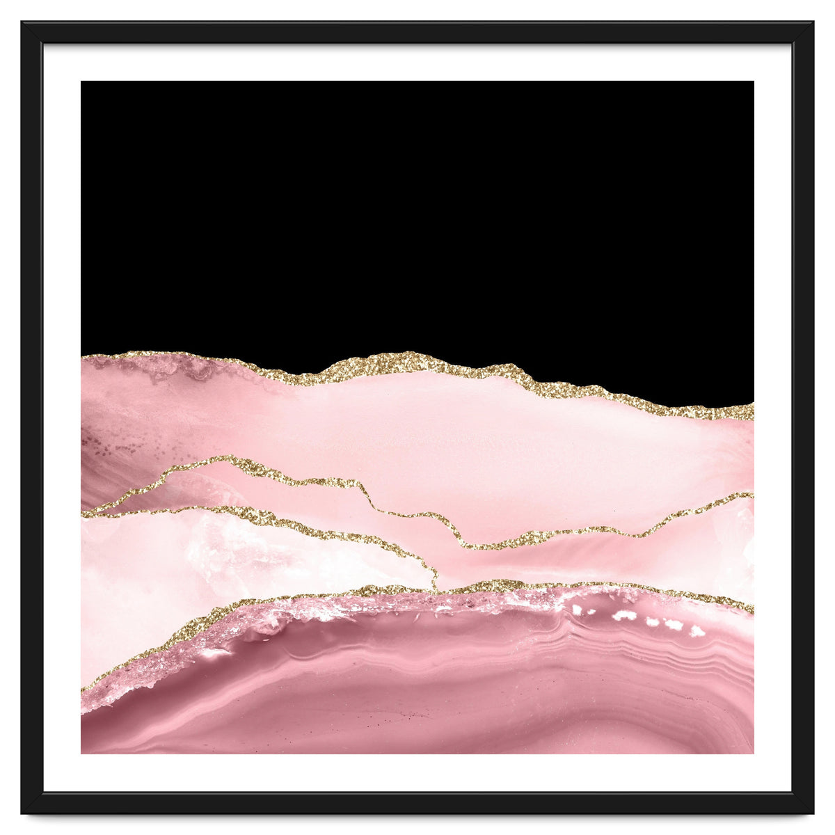 Blush & Gold Agate Texture 02