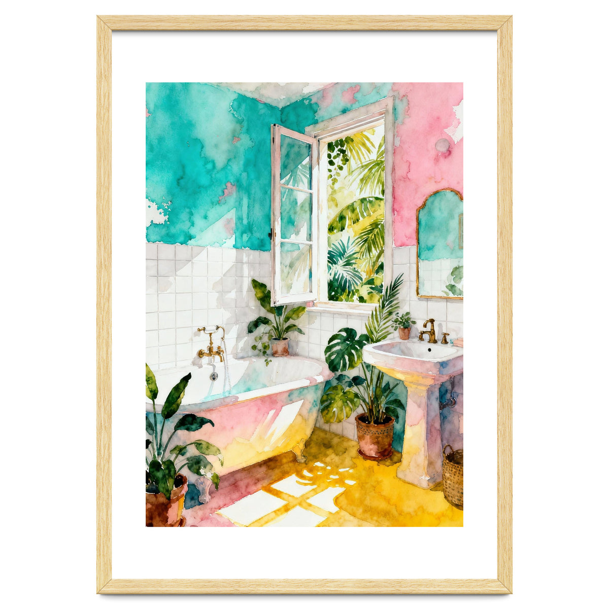 Matisse Inspired Bathroom