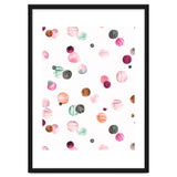 Polka Dots Watercolor Minimal Pink thumbnail
