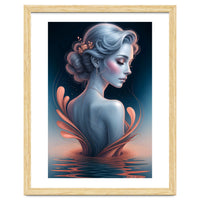 The Beauty of a Woman in an Exotic Pose