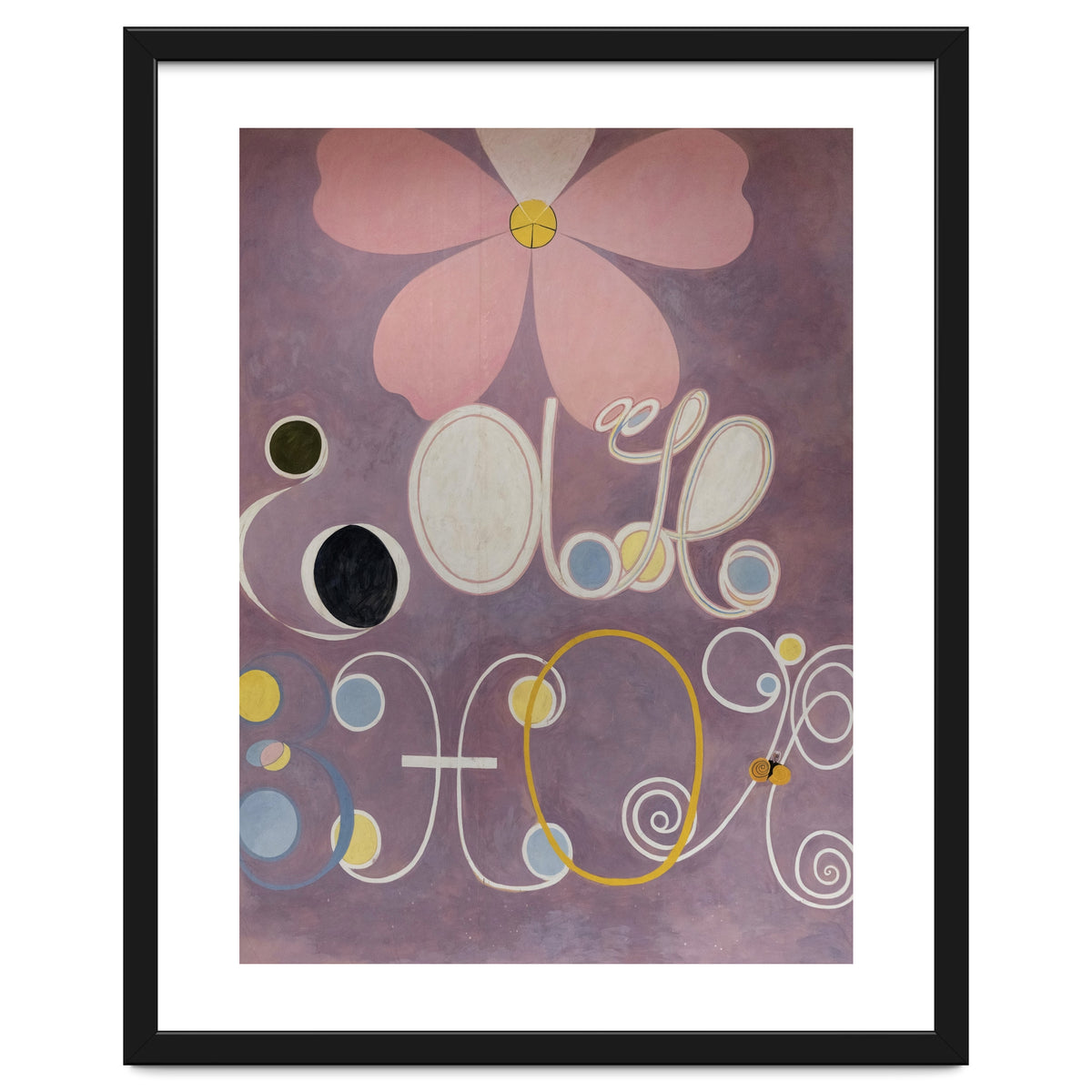 Hilma af Klint - The Ten Largest No 7 Adulthood Abstract Spiritual Art