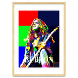Cliff Burton Heavy Metal Bass Pop Art WPAP thumbnail