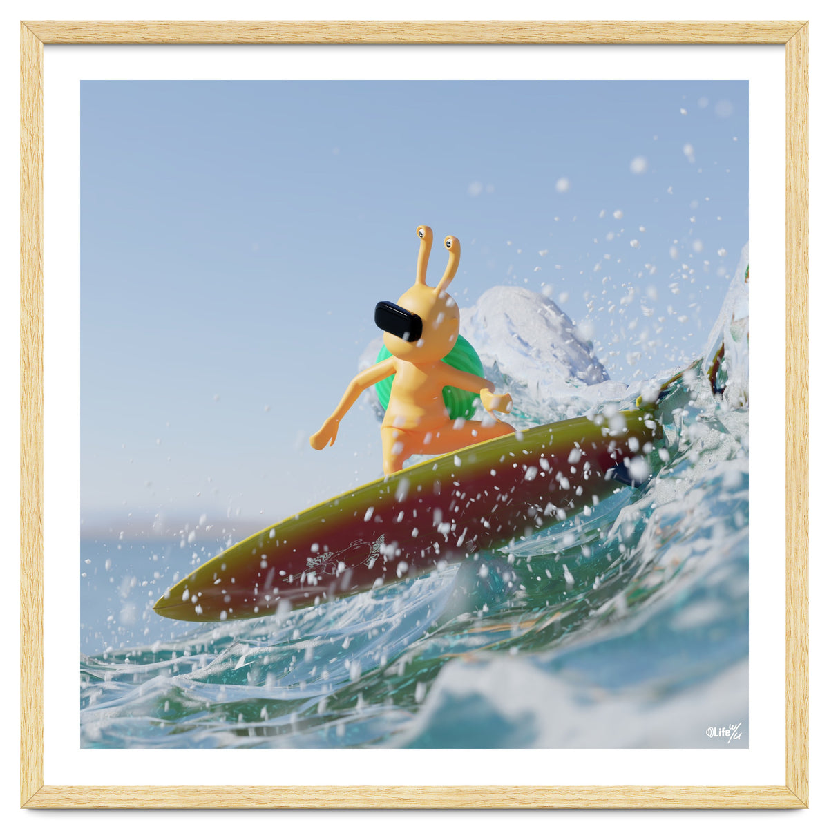 Surfing - angle #1 (Lwuba 042 Salt Proof Surfing 01)