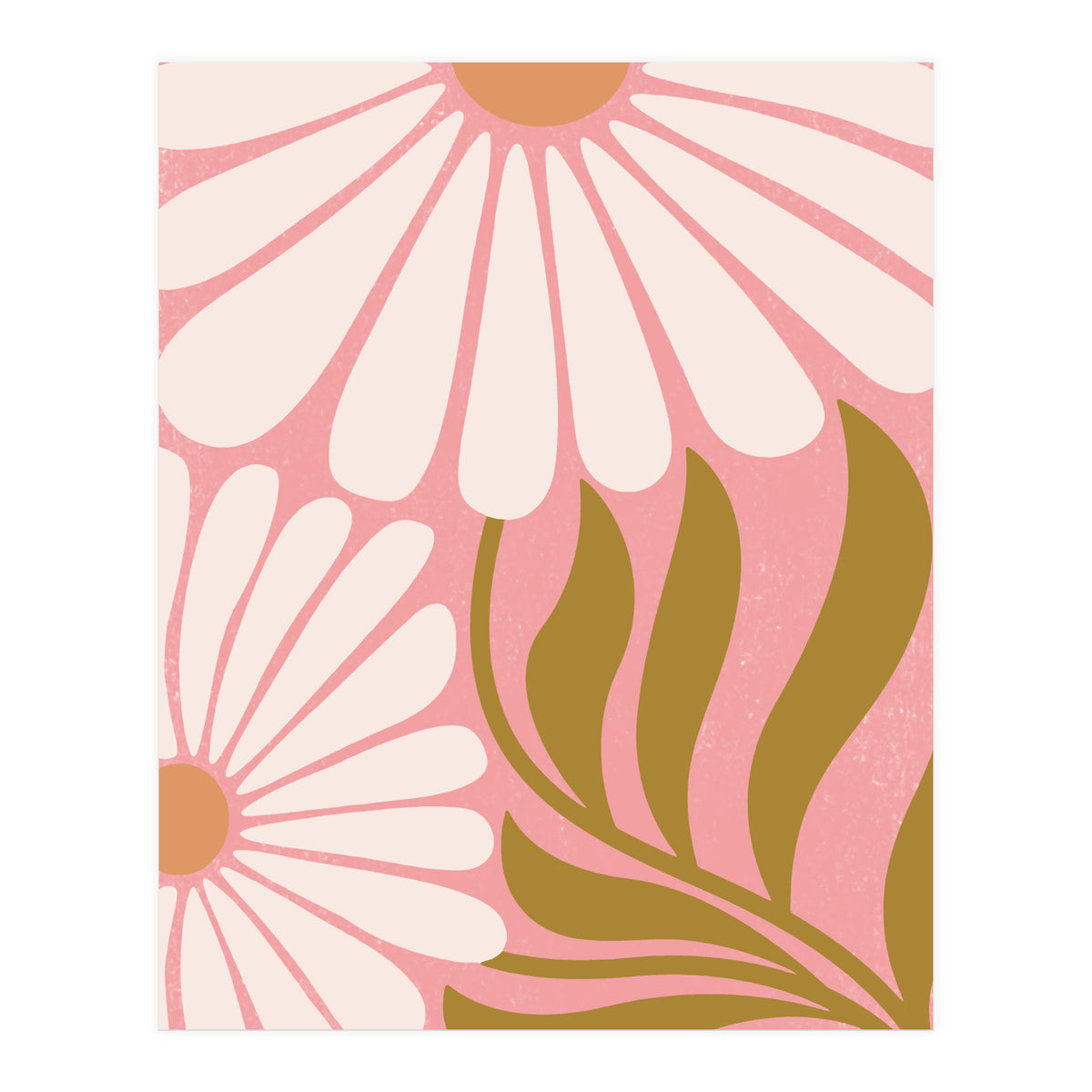 Boho Summer Floral Flower  (Print Only)