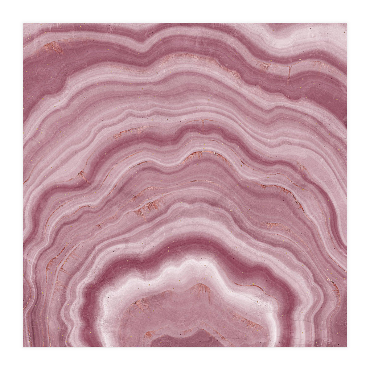 Pink Agate Texture 08 (Print Only)
